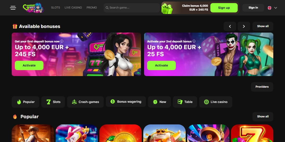 GameSpot Casino